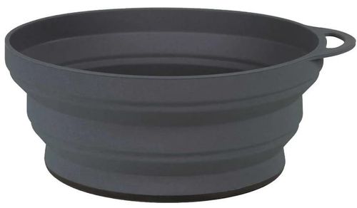 cumpără Veselă de camping Lifeventure Farfurie Ellipse FlexiBowl Graphite (75525) în Chișinău 