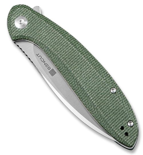 купить Нож походный Sencut S21003-3 San Angelo, mâner Micarta, Liner Lock в Кишинёве 