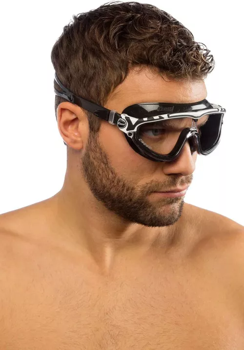 купить Аксессуар для плавания Cressi-Sub Ochelari inot SKYLIGHT SIL black/frame black grey (DE2034750) в Кишинёве 
