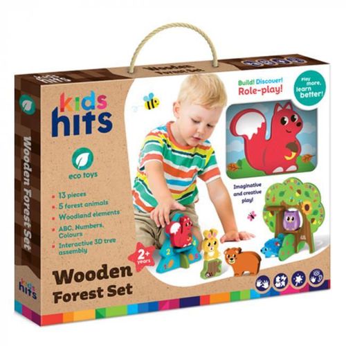 cumpără Jucărie Kids Hits KH20/009 Деревянный игровой набор Forest în Chișinău 