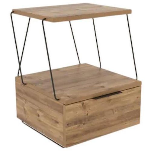 cumpără Noptieră Trendy Tekoba Pin, 42x52x41cm (GTR001531) în Chișinău 