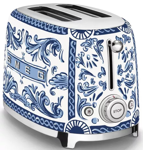 купить Тостер SMEG TSF01DGBEU Blu Mediterraneo Dolce&Gabbana в Кишинёве 