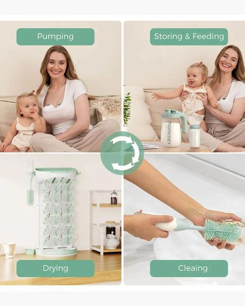 cumpără Uscător biberoane Momcozy DK001-GE00NB-A Uscator pentru 18 biberoane Large în Chișinău 