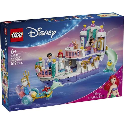 cumpără Set de construcție Lego 43299 Ariel's Royal Wedding Boat în Chișinău 