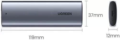 cumpără Boxe exterioare HDD Ugreen 15512 M.2 NVMe SSD Enclosure în Chișinău 