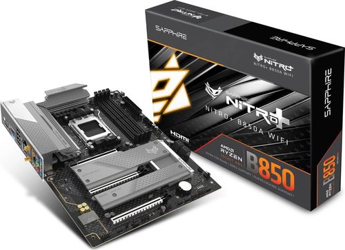 купить Материнская плата SAPPHIRE NITRO+ B850A WIFI 7, Socket AM5 в Кишинёве 