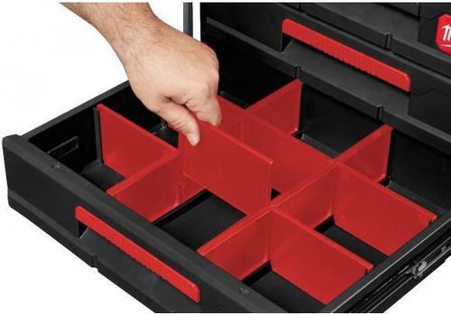купить Система хранения инструментов Milwaukee 4932479104 separatoare p/u cutia Packout, 3 sertare в Кишинёве 