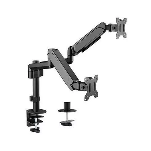 купить Аксессуар для ПК Gembird MA-DA2P-01, Adjustable desk 2 displays mounting arm в Кишинёве 