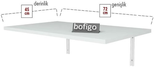cumpără Masă de birou Bofigo 20-13-01 White în Chișinău 