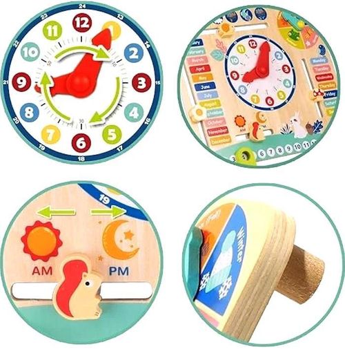 cumpără Jucărie Tooky Toy R25 /25 (72370)  Ceas cu calendar TF329A în Chișinău 