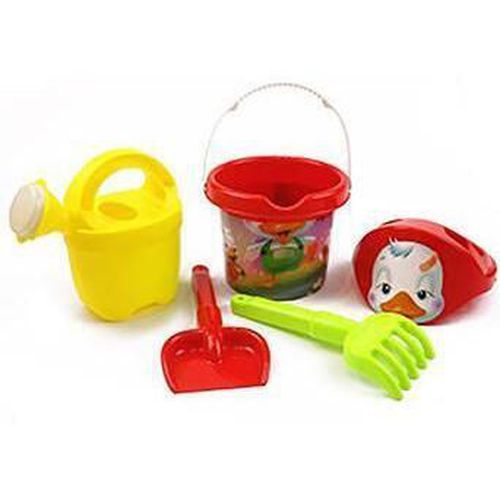 cumpără Jucărie Promstore 45047 Набор игрушек для песка в ведерке Утенок 5ед, 23cm în Chișinău 