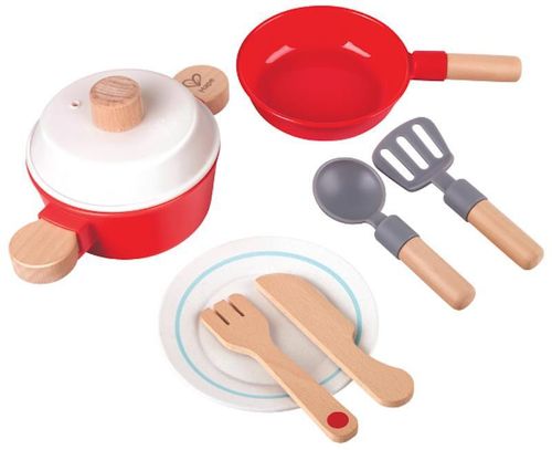 купить Игрушка Hape E3188 Set de joacă din lemn Mic bucătar șef в Кишинёве 