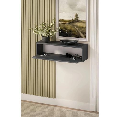 купить Полка декоративная Bofigo 14-06-08 Anthracite в Кишинёве 