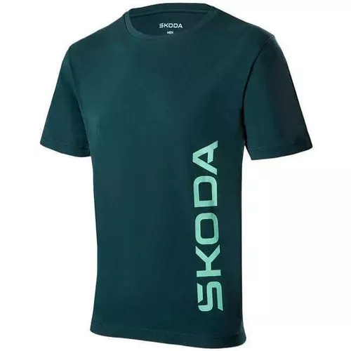 купить Одежда для спорта Skoda 6U0084200N549 Футболка мужская зеленая (M) в Кишинёве 