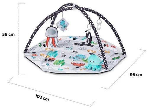 купить Игровой комплекс для детей KinderKraft Sea Land Black/White в Кишинёве 