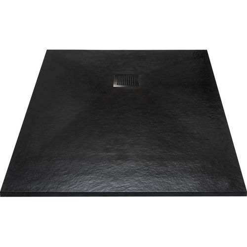 купить Душевой поддон New Trendy Mori black Rectangular 100x90x3,5 B-0404 в Кишинёве 