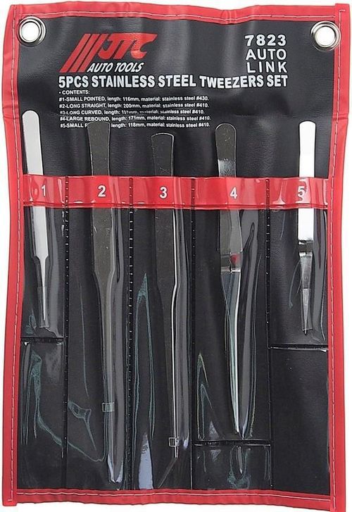 cumpără Set de unelte de mână JTC JTC-7823 пинцеты 5 предм. нержавеющая сталь în Chișinău 