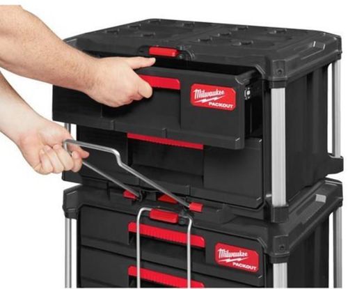 cumpără Sistem de depozitare a instrumentelor Milwaukee 4932472129 packout cu 2 sertare în Chișinău 