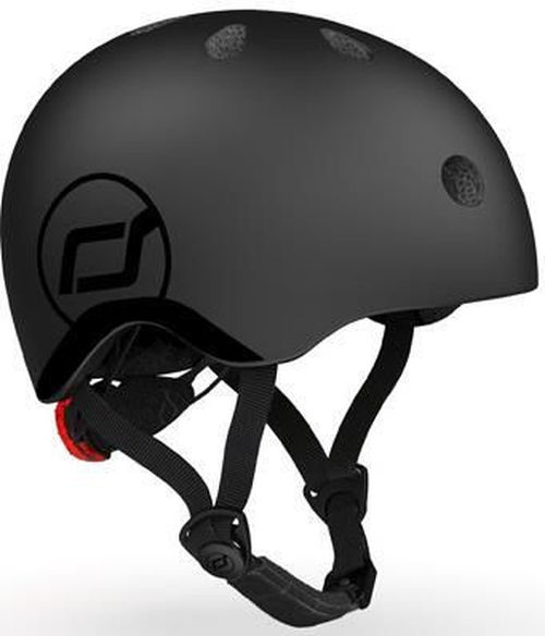 купить Защитный шлем Scoot&Ride 00893 Casca de protectie pentru copii cu sistem de reglare Black M-L в Кишинёве 