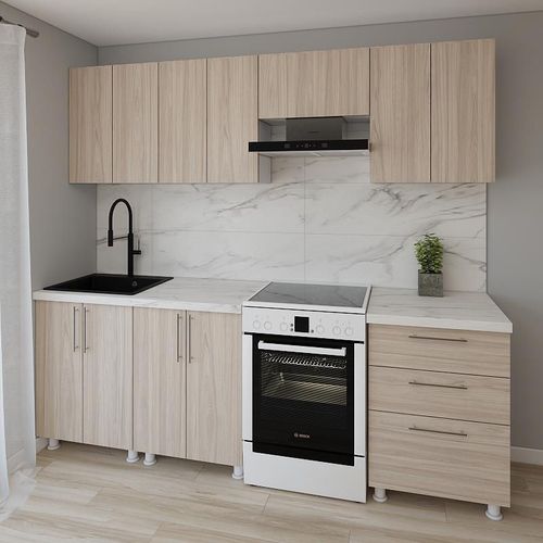 купить Мебель для кухни Smartex (30066) K2 240сm Stejar Deschis в Кишинёве 