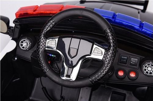 cumpără Mașină electrică pentru copii Lean Cars Police White în Chișinău 