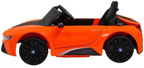 cumpără Mașină electrică pentru copii Kids car 8010263-2R_Orange BMW i8, 12V7AH, scaune din piele în Chișinău 