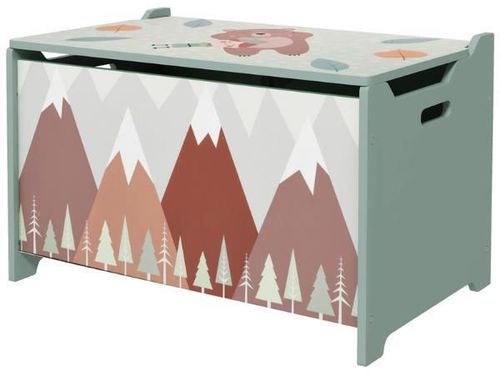 cumpără Cutie depozitare U-Grow UGMBD07-GNF Bancă cu spațiu de depozitare, Green Forest în Chișinău 