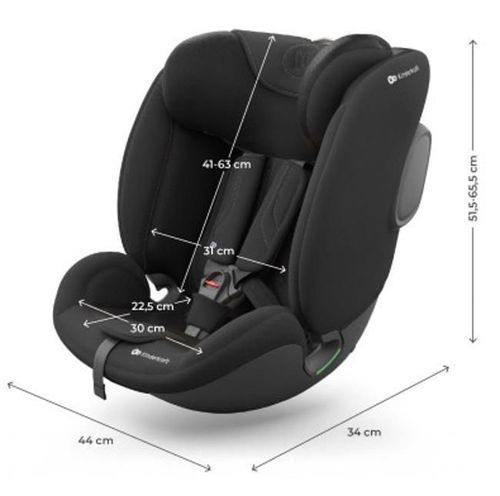 купить Автокресло KinderKraft Endura Safe KCENSA00BLK3000 Modular System Black в Кишинёве 