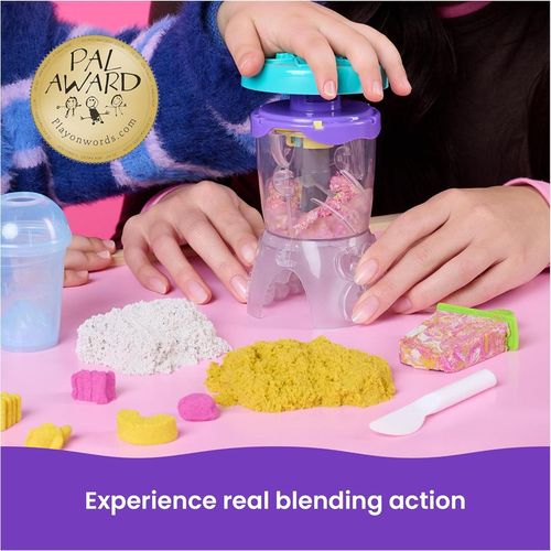 купить Набор для творчества Kinetic Sand 6075121 Playset Smoothie Mixer в Кишинёве 