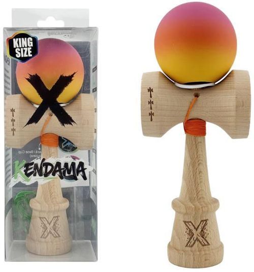 купить Активная игра Essa 165163 Kendama Super Sticky X Original, King size, gradient roz-portocaliu-galben в Кишинёве 