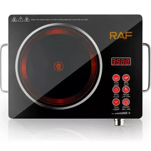 купить Плита индукционная настольная Raf R.8045B, 3500W, Black в Кишинёве 