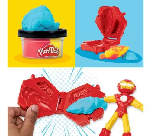 купить Набор для творчества Play-Doh G3106 Ironman Blast Launcher в Кишинёве 