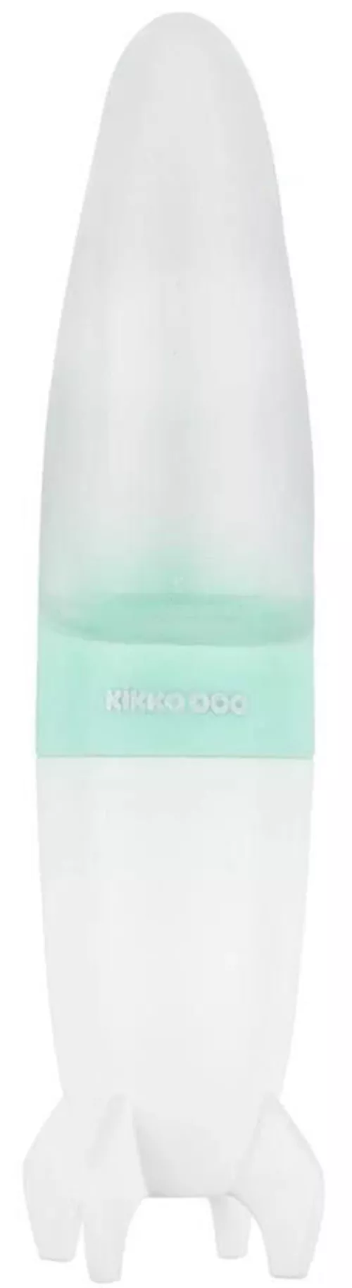 cumpără Seturi pentru hrănire bebelușilor Kikka Boo 31302020065 Biberon din silicon cu lingura Rocket Mint, 90 ml în Chișinău 