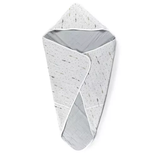 cumpără Accesoriu pentru baie PernaMea Prosop de baie 90x90cm Muslin, Arrows Grey (PM.101349/12) în Chișinău 