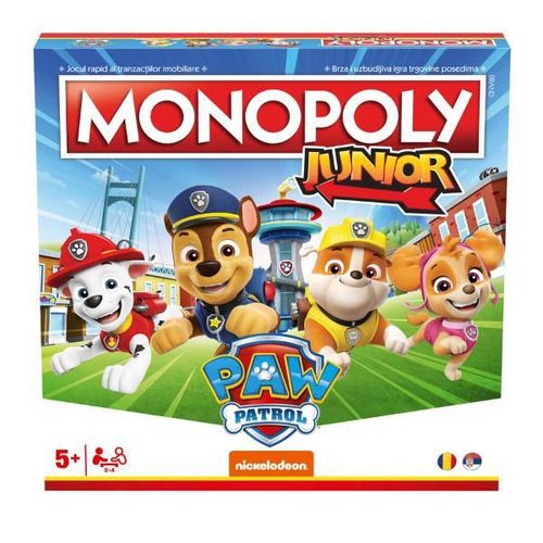 cumpără Joc educativ de masă Winning Moves WM04163-BL5-6 Monopoly Junior, Patrula Cățelușilor (ro) în Chișinău 