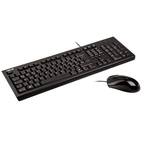 купить Клавиатура + мышь ASUS U2000 Black Keyboard + Mouse USB 90-XB1000KM000U0 (ASUS) (set fara fir tastatura+mouse/беспроводная клавиатура+мышь в комплекте) в Кишинёве 
