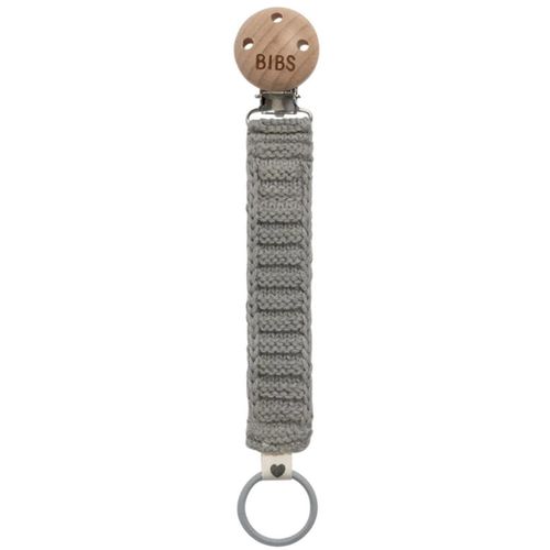 купить Пустышка BIBS 9440223 Lantisor clip tricotat pentru suzeta Cloud в Кишинёве 
