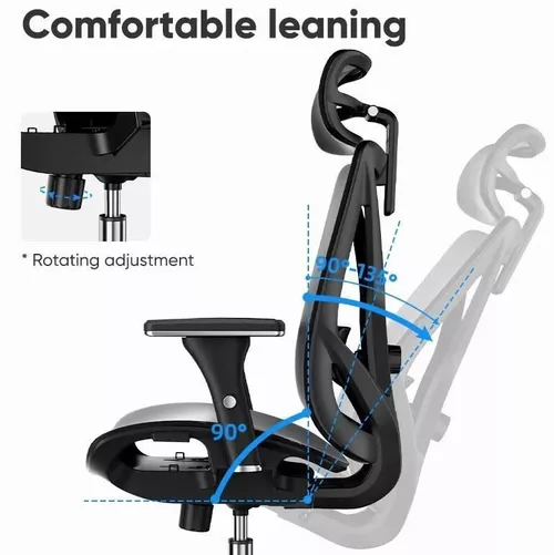 cumpără Fotoliu de birou Deli KF231, сетка, черное în Chișinău 