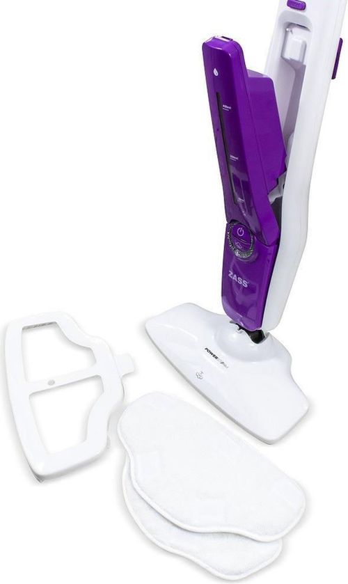 cumpără Mop cu abur Zass ZSMC 02 (White/Purple) în Chișinău 