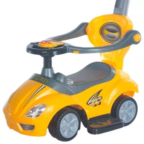 купить Толокар Baby Mix 45840 Mega Car 3v1 Yellow в Кишинёве 