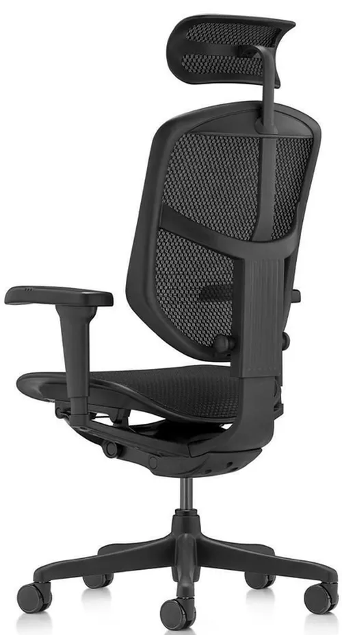 купить Офисное кресло ART Enjoy Ultra Black T-168-B1 EJU-B-HAM-4D в Кишинёве 