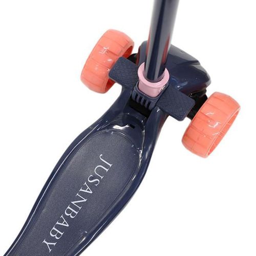 купить Самокат New World BAQ-2523 Trotineta cu roti luminoase, albastru, 61627 в Кишинёве 