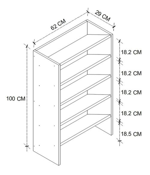 cumpără Raft pentru încălțăminte Bofigo 18-05-02 Pine în Chișinău 