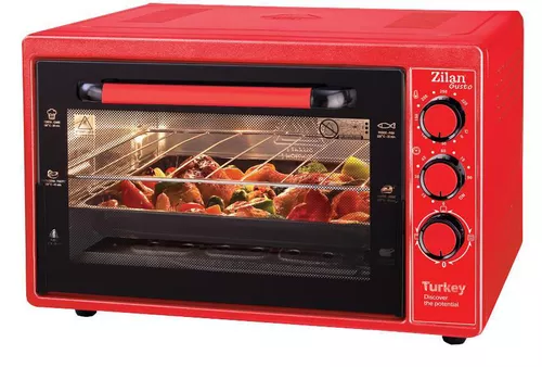 купить Печь электрическая компактная Zilan ZLN5320 Gusto red в Кишинёве 