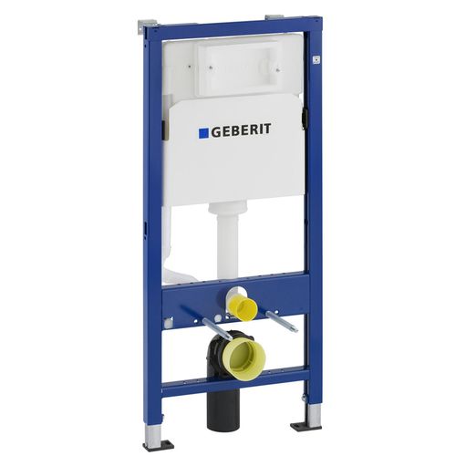 DUOFIX Basic монтажный элемент для подвесного унитаза, 112 см, со смывным бачком скрытого монтажа Delta 12 см, без клавиши, с траверсой 