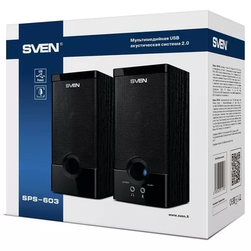 cumpără Boxe multimedia pentru PC Sven SPS-603 Black în Chișinău 