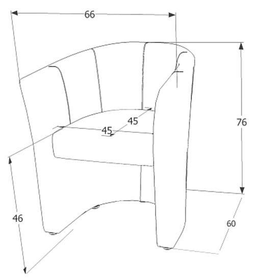 купить Кресло Signal TM-1 (Black/Wenge) в Кишинёве 