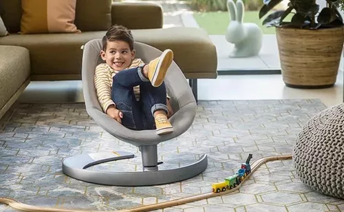 купить Детское кресло-качалка Nuna NUNA143 Leaf Grow Granite в Кишинёве 