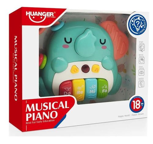 купить Музыкальная игрушка Huanger (19681) Elefant muzical HE0549 в Кишинёве 