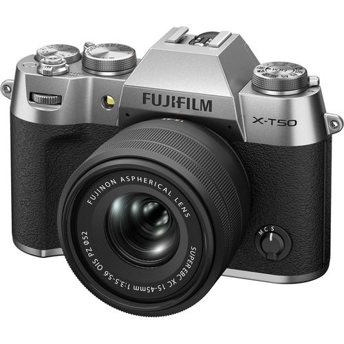 cumpără Aparat foto mirrorless FujiFilm X-T50 silver / 15-45mm Kit în Chișinău 